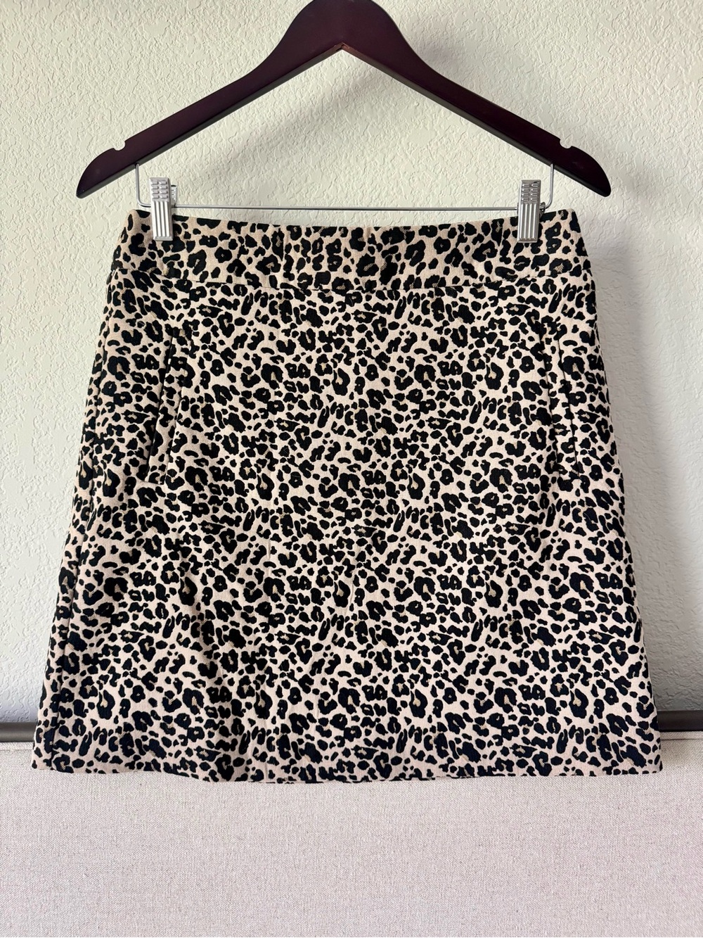 LOFT | Leopard Print Mini Skirt